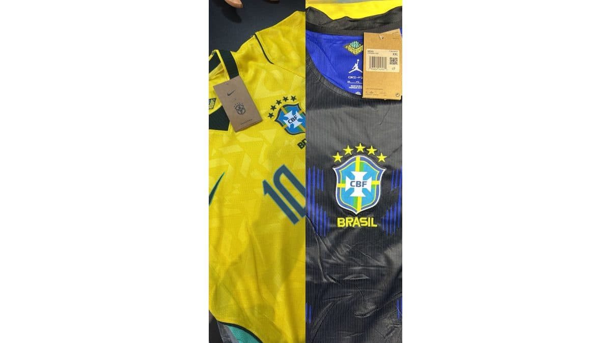 Camisa da Seleção Brasileira (Azul ou Amarela)