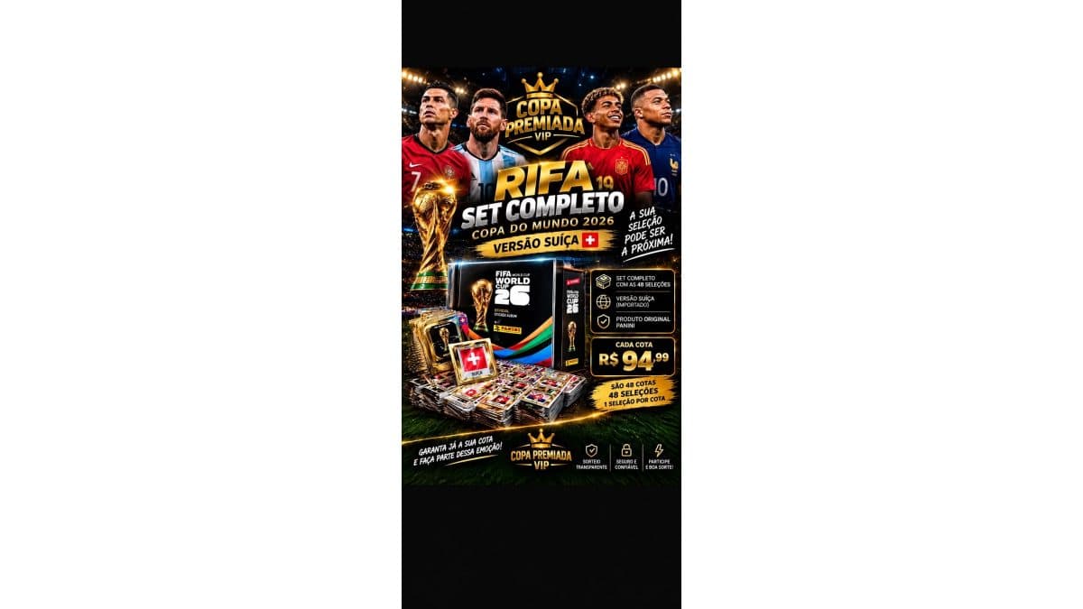 Set Suíça 48 seleções 48 Ganhadores