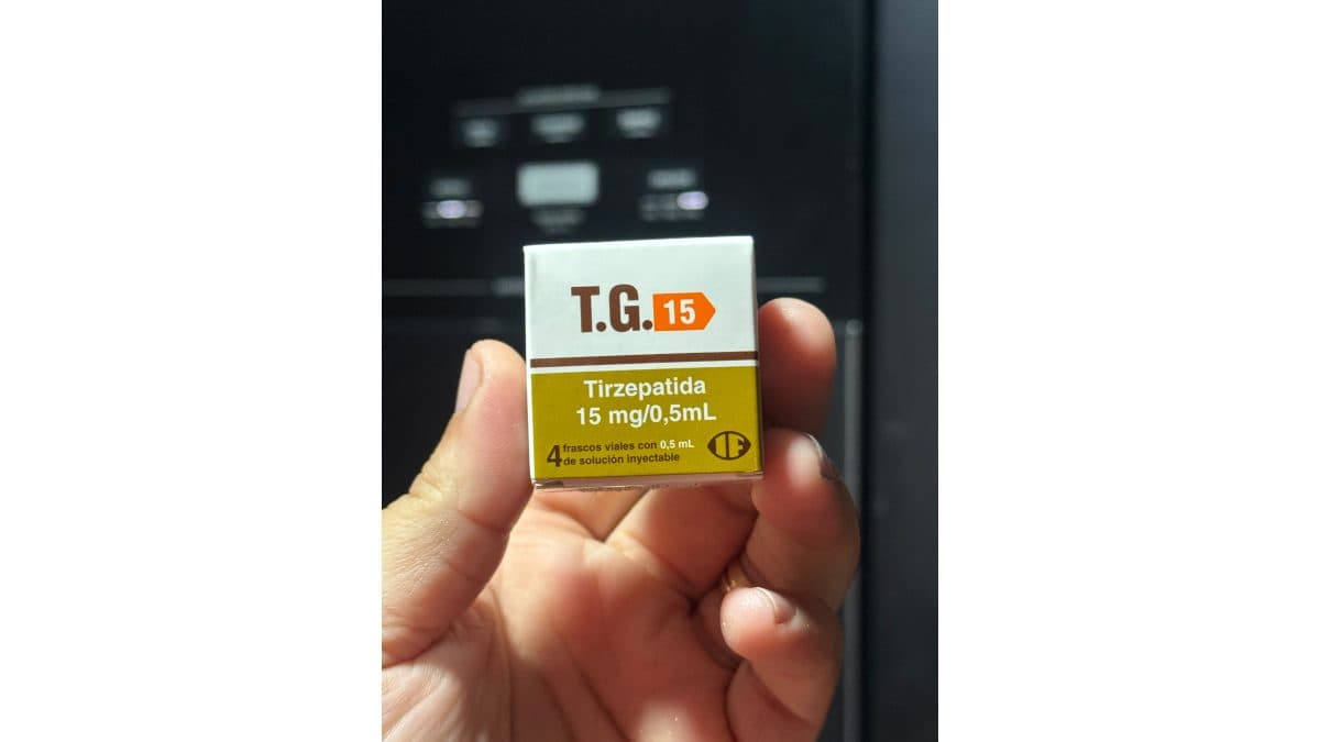 1 Caixa de tirzepatida TG lacrada