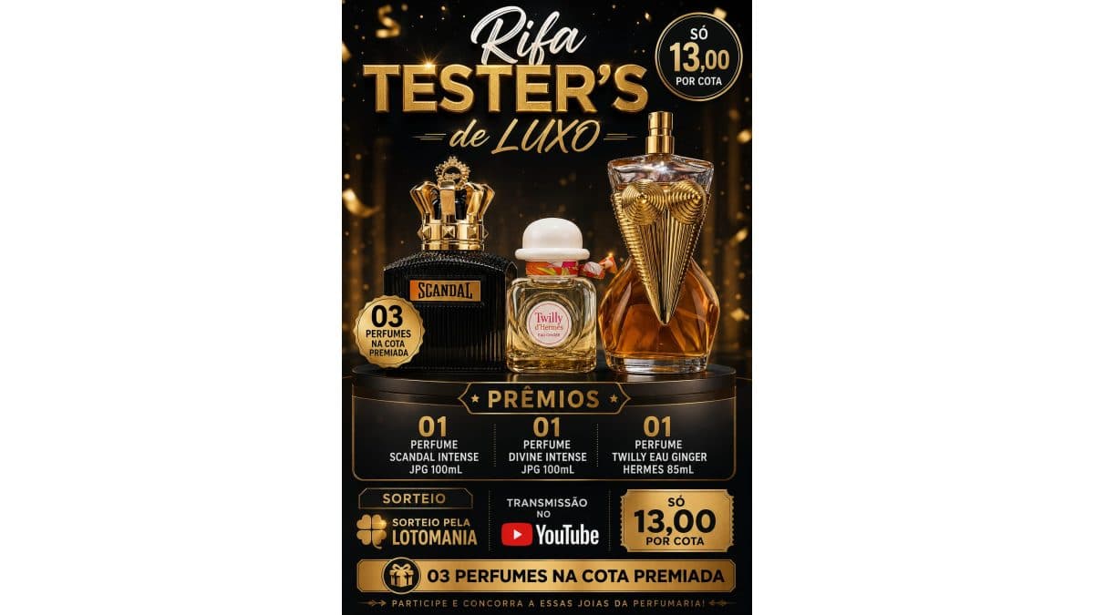 RIFA TESTER'S DE LUXO