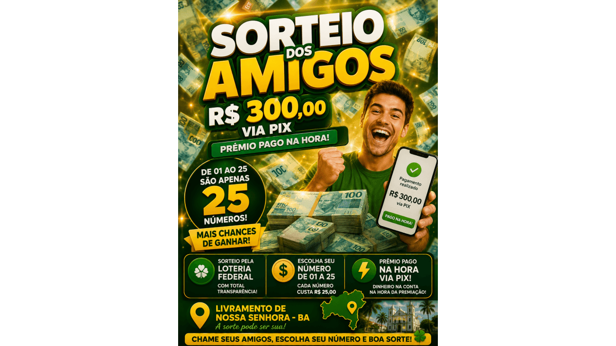 Sorteio dos amigos
