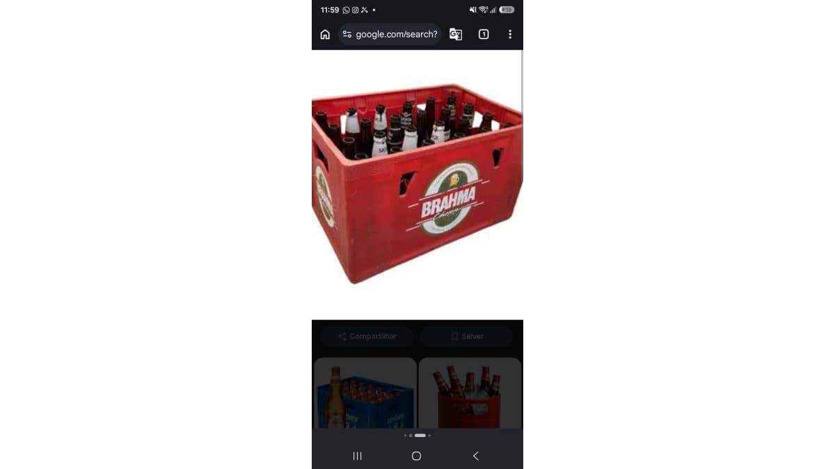 1 caixa de cerveja brahma chopp