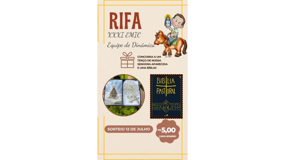 Rifa em Prol da Equipe de Dinâmica EMIC XXXI