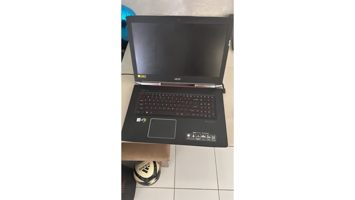 🎮💻 RIFA — NOTEBOOK GAMER ACER ASPIRE V 17 NITRO BLACK EDITION 💻🎮
