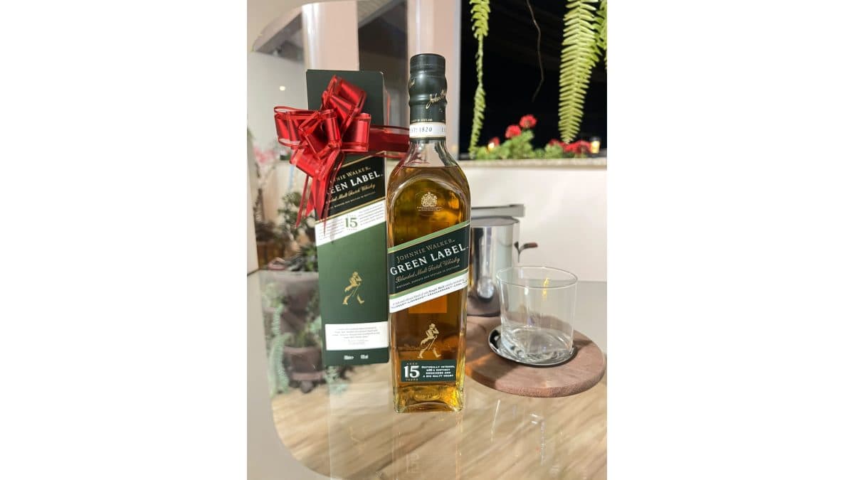 GREEN LABEL 15 ANOS
