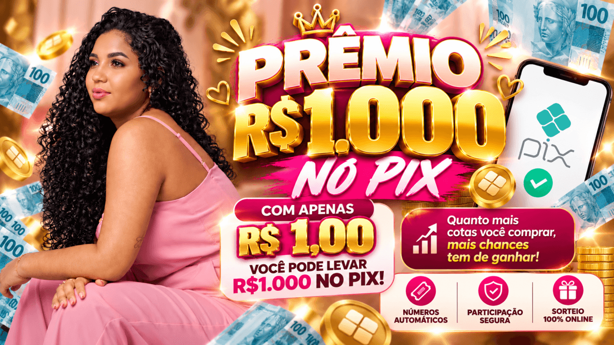 💰 R$ 1.000 NO PIX 💰