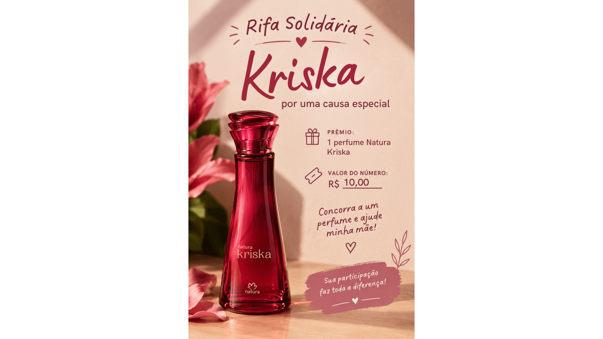 Rifa Solidária | Ajude a Lurdinha 💗