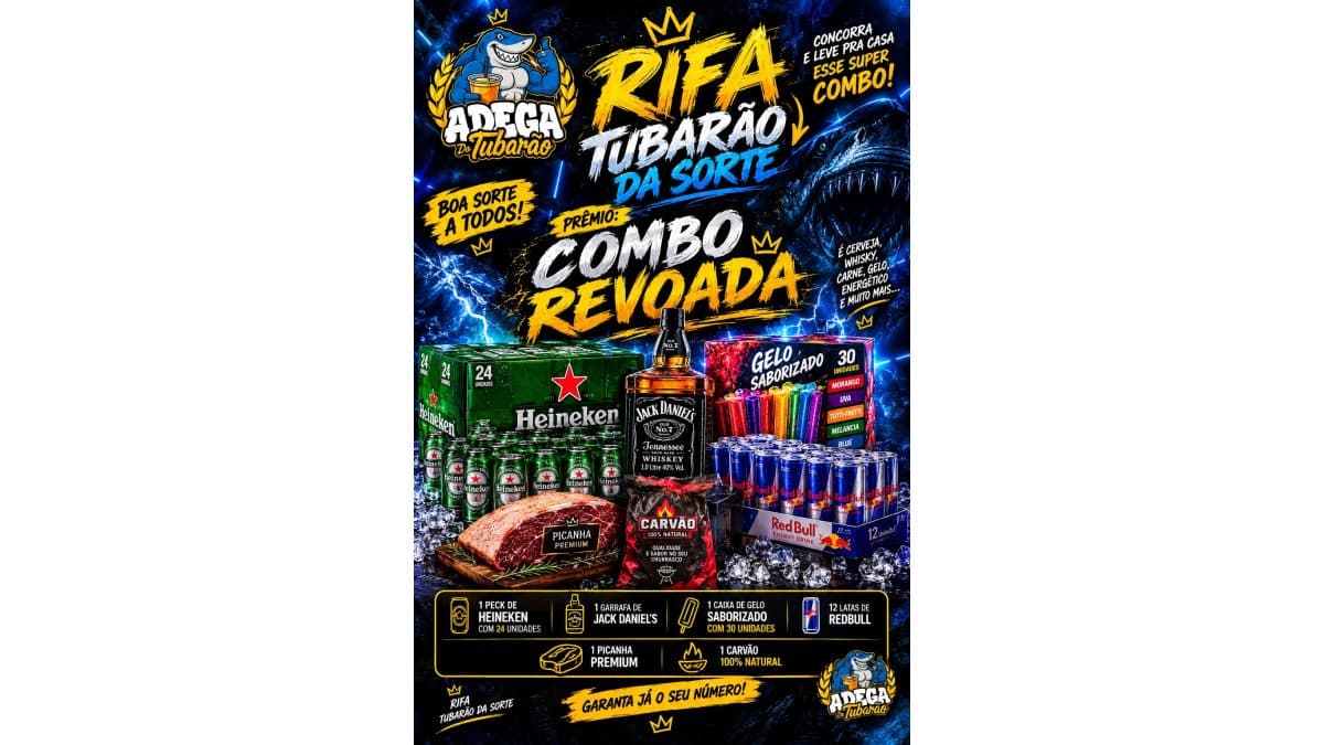 🦈 RIFA DO TUBARÃO 🦈