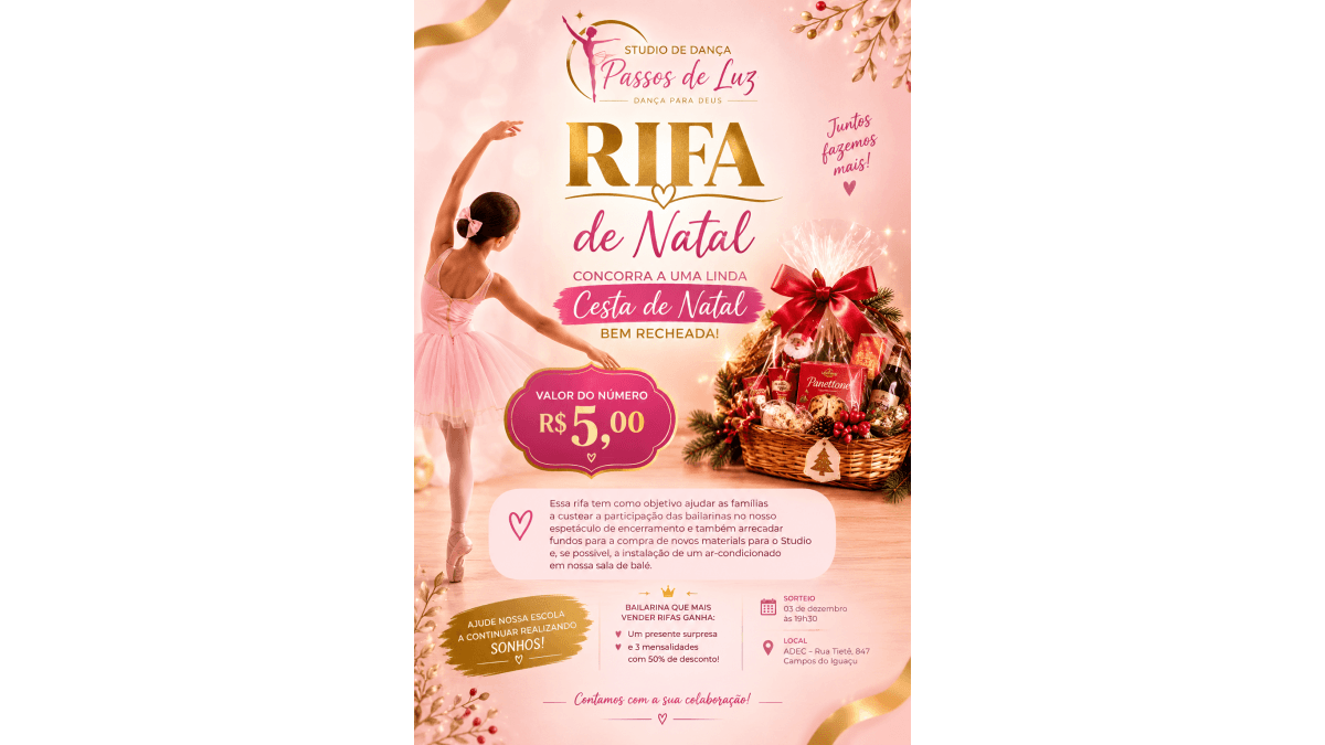 Rifa Studio Passos de Luz