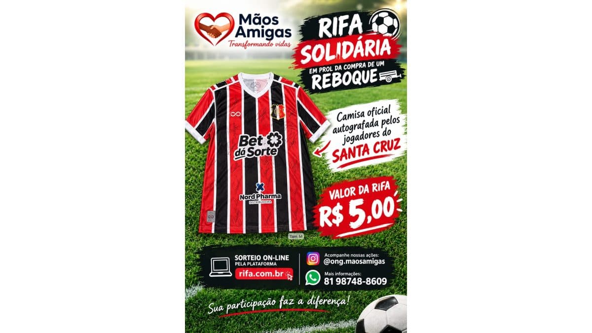 Rifa Solidária - Mãos Amigas