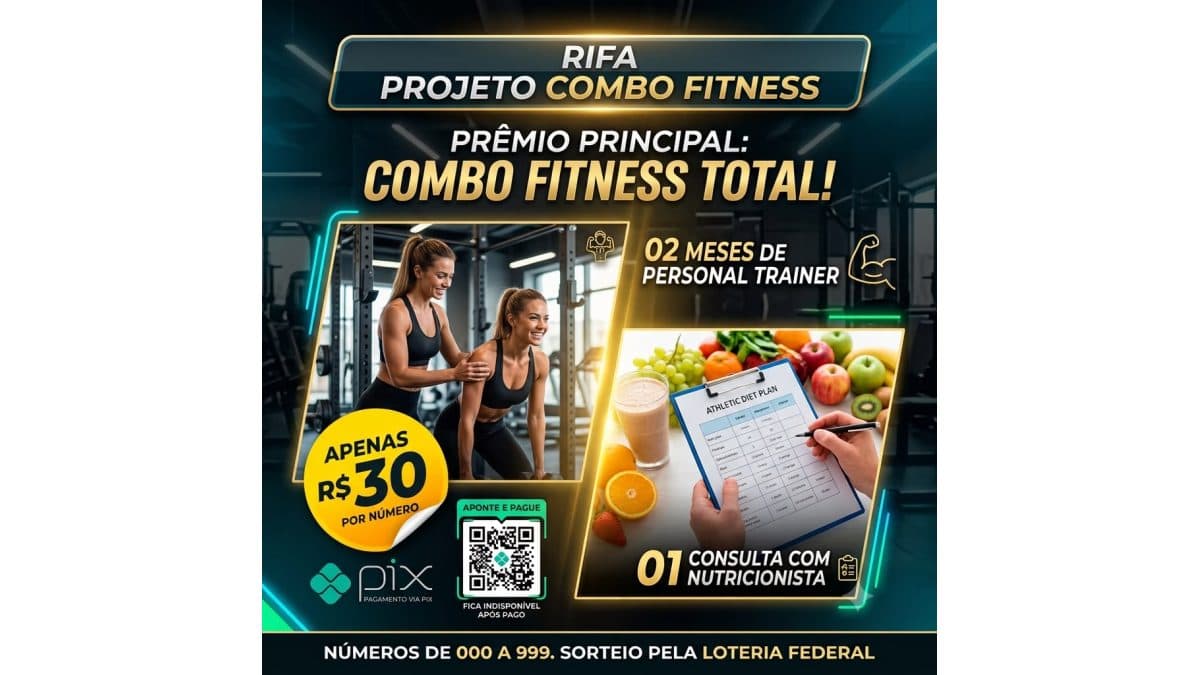 Sorteio Combo Fitness