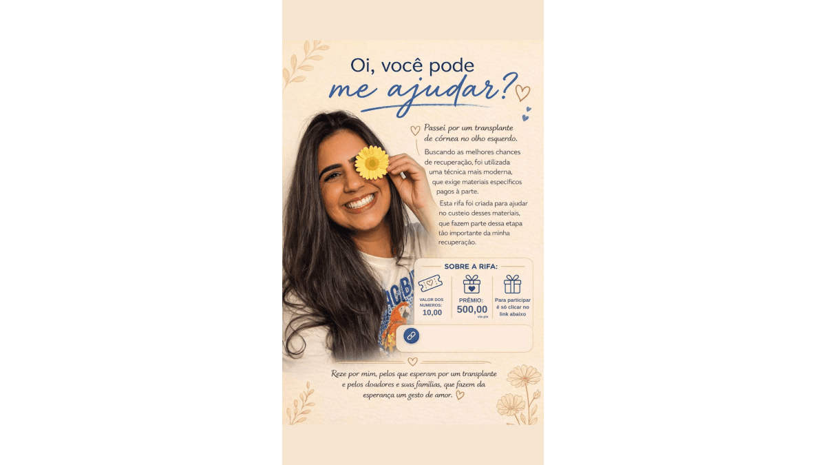 Rifa - Cirurgia Maria Eduarda