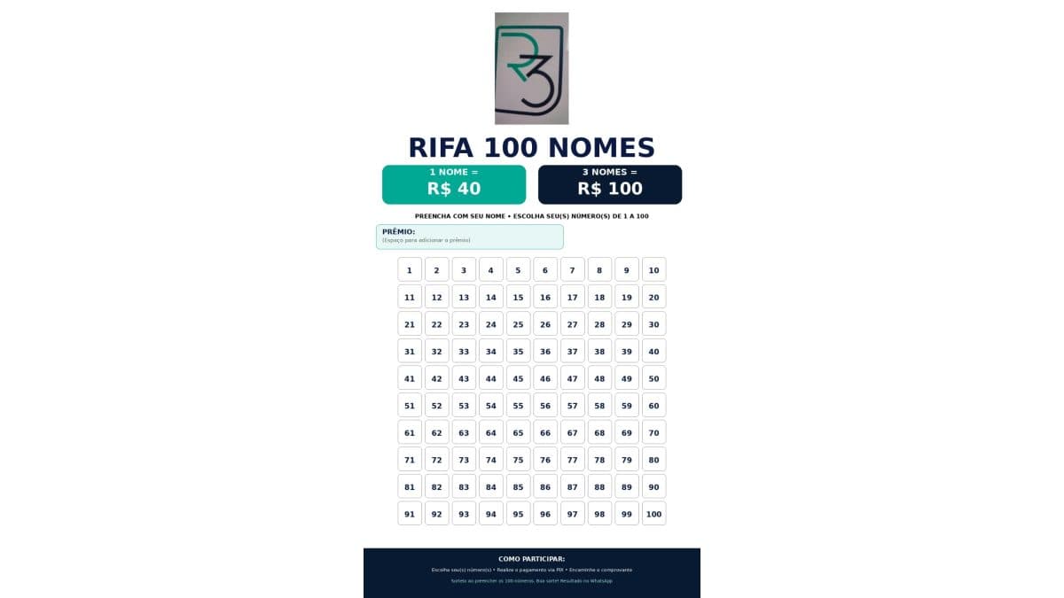 Rifa do MUNDIAL ABU DHABY