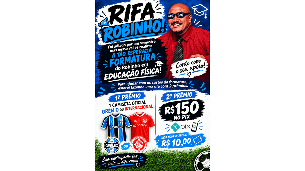 Formatura do Robinho