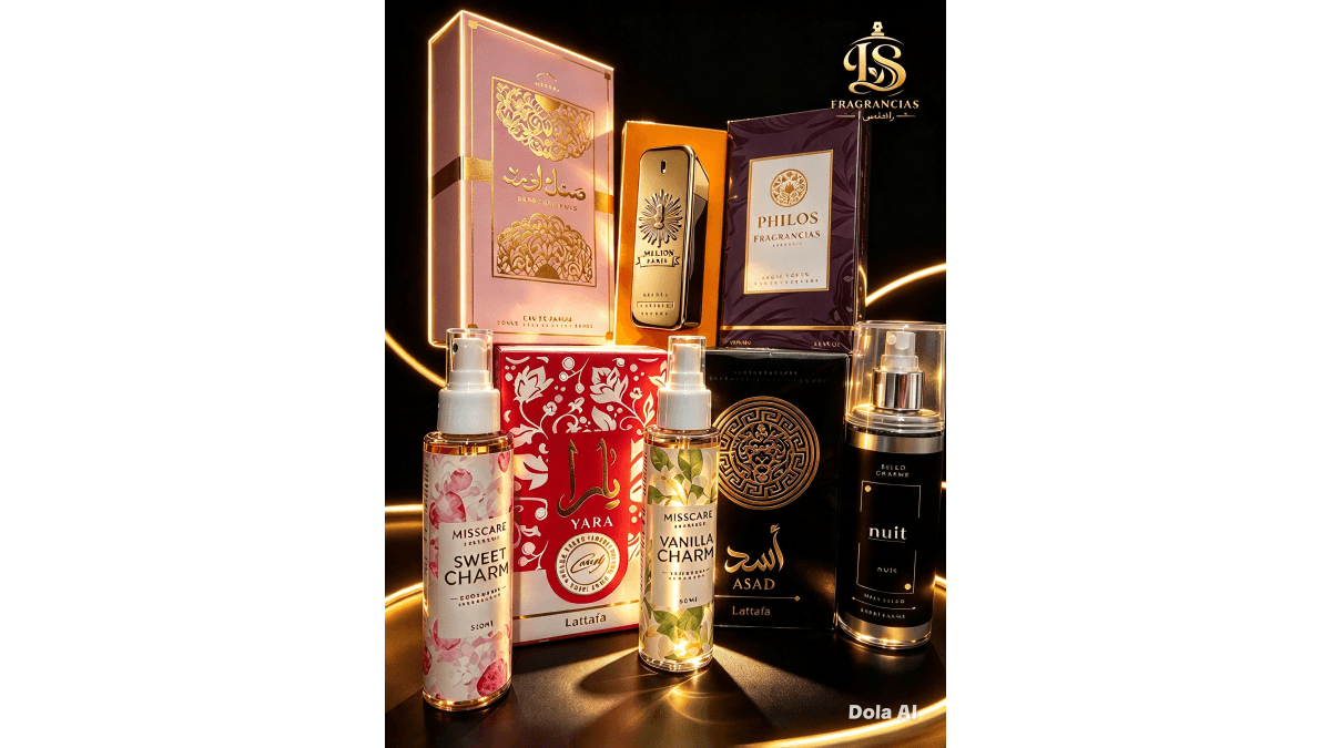 Kit perfumes importados