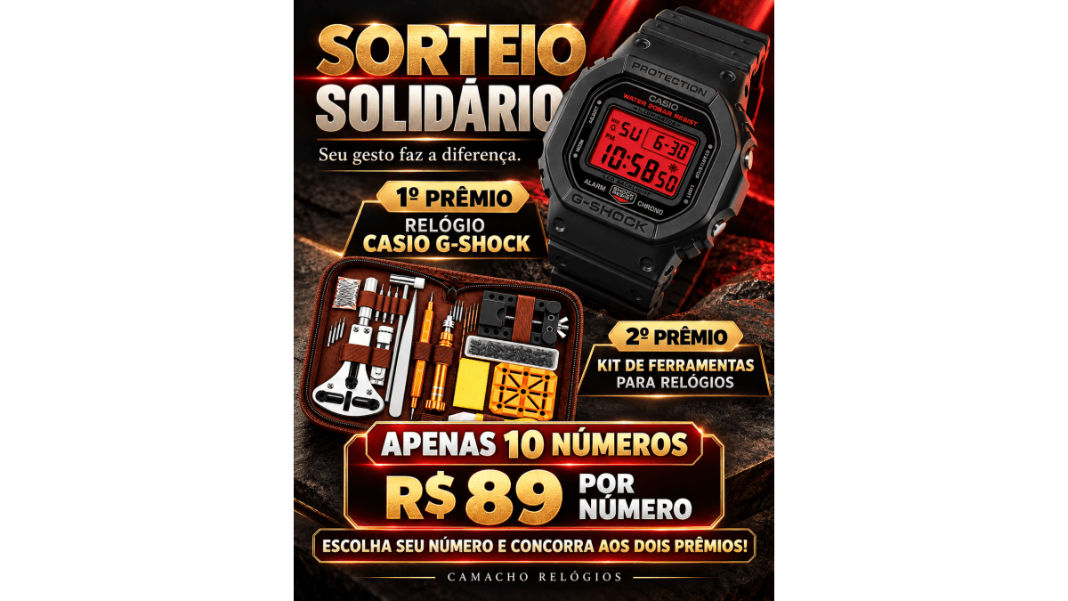 G-Shock DW5600-BBR1 + Estojo Relojoeiro 149 PC