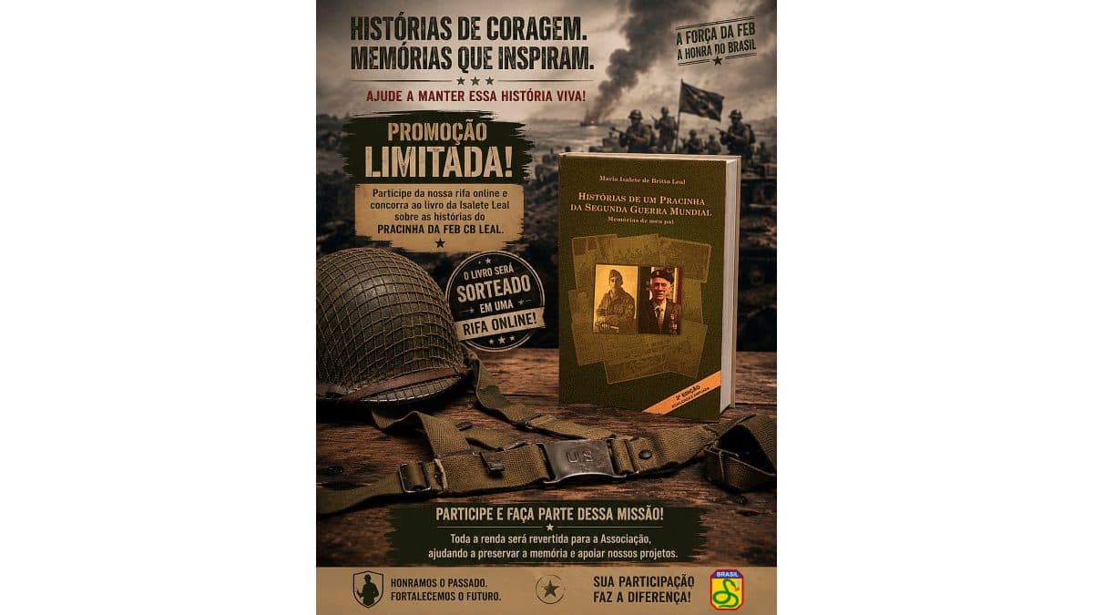 Livro HISTÓRIAS DE UM PRACINHA NA SEGUNDA GUERRA MUNDIAL