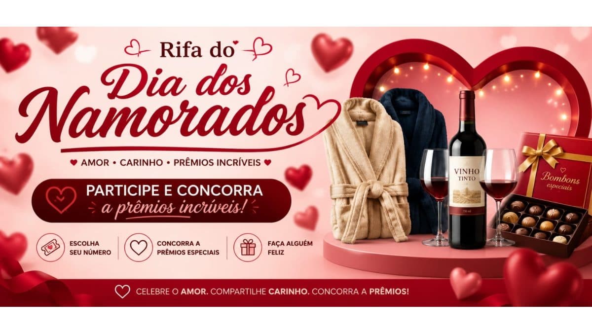 Rifa do Dia dos Namorados