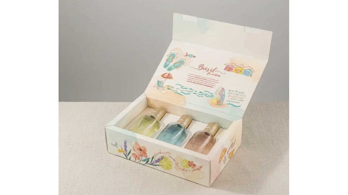 Combo Viagem Caju: Kit Minis e Creme de Mãos