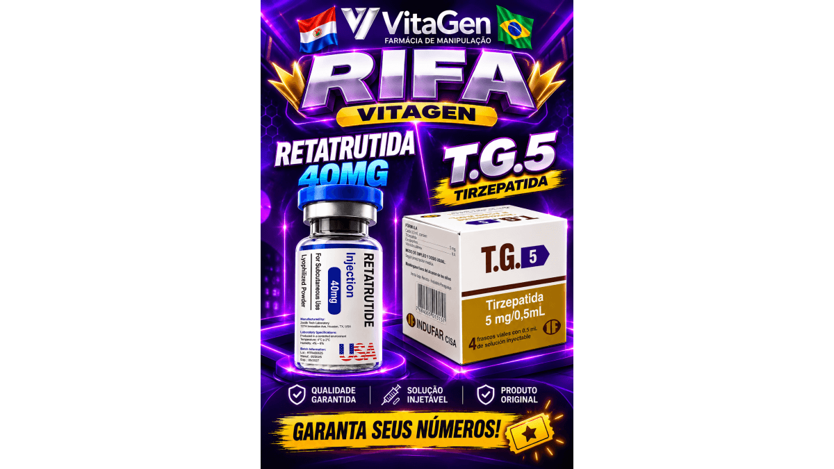Rifa VitaGem 2 prêmios