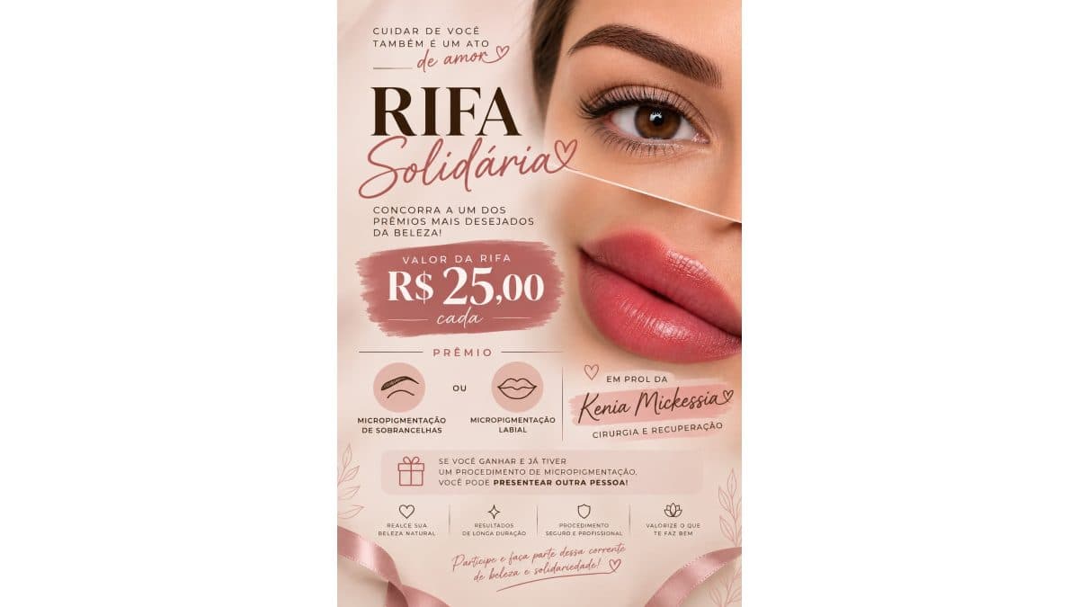 Micropigmentação labial ou sobrancelhas