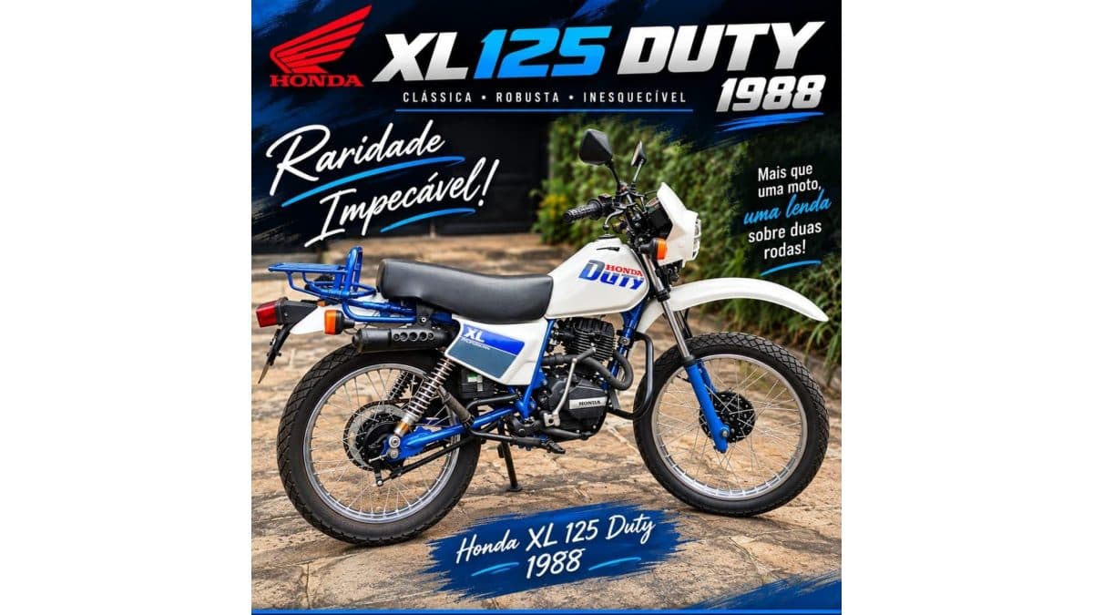 MOTO HONDA XL 125 DUTY