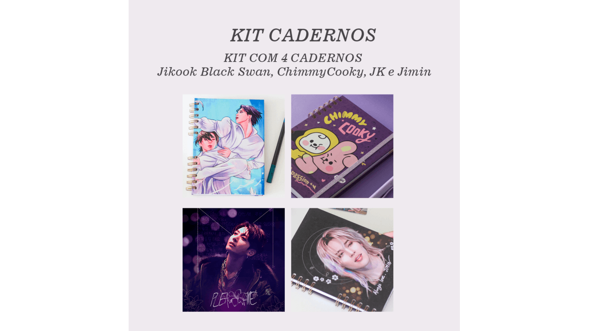 Kit Cadernos