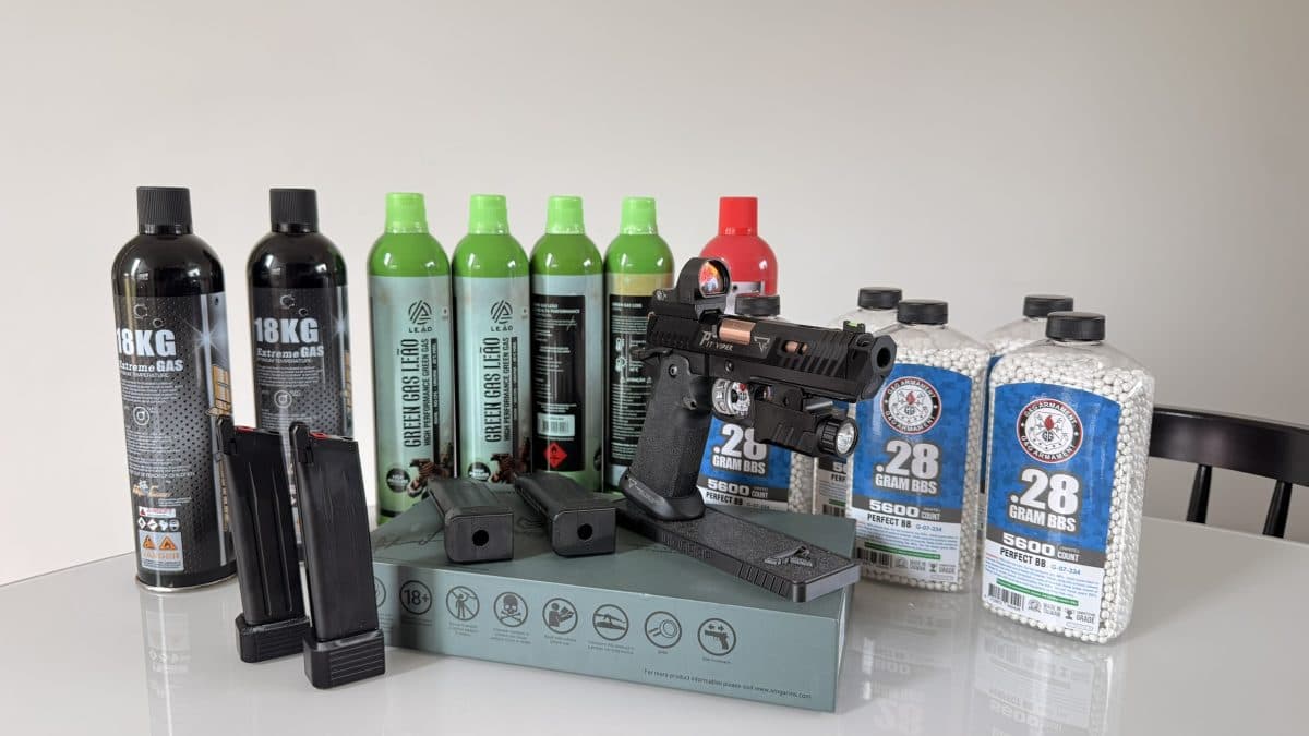 OPORTUNIDADE ÚNICA: SETUP COMPLETO DE AIRSOFT PRONTO PARA PISTA OU JOGO!