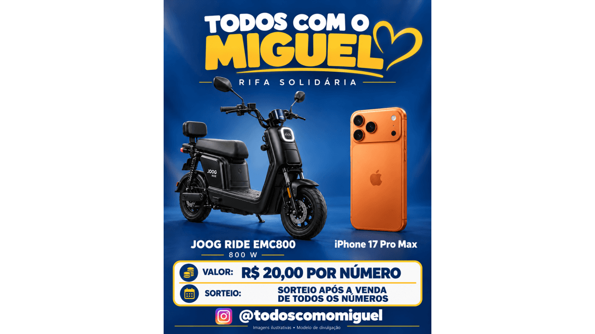TODOS COM O MIGUEL