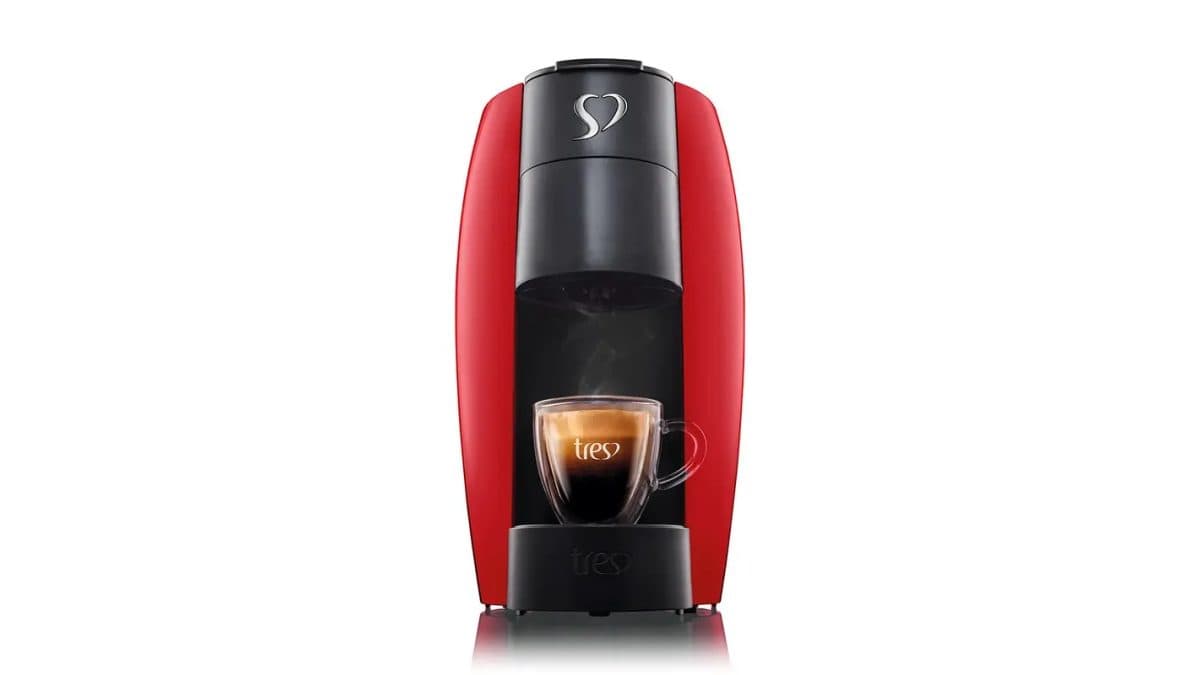 Cafeteira 3 Corações
