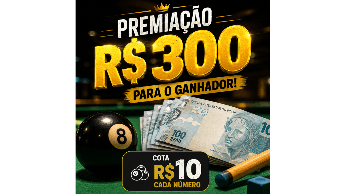 🎱 Ajude minha jornada no Campeonato Baiano de Sinuca