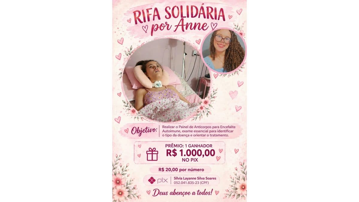 Rifa Solidária por Anne