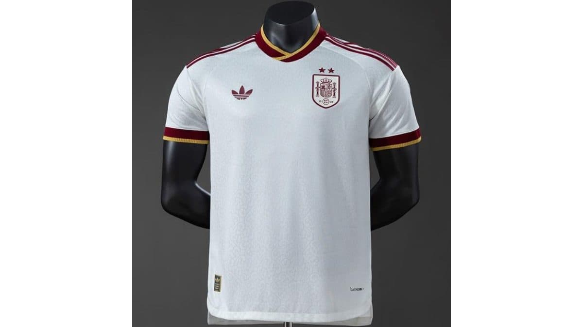 🇪🇸⚽ RIFA SOLIDÁRIA — CAMISA BRANCA DA ESPANHA! 🤍🏆