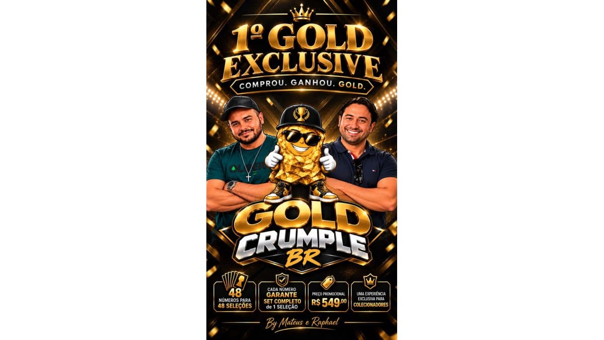 1º GOLD CRUMPLE EXCLUSIVE