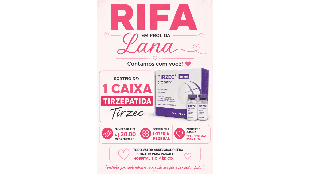 Rifa em Prol a Alana