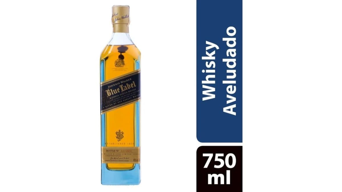 Johnnie Walker - Whisky Blue Label 750ml ou R$250,00 em dinheiro(pix)