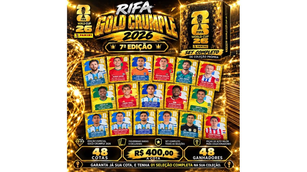 7 EDIÇÃO GOLD CRUMPLE