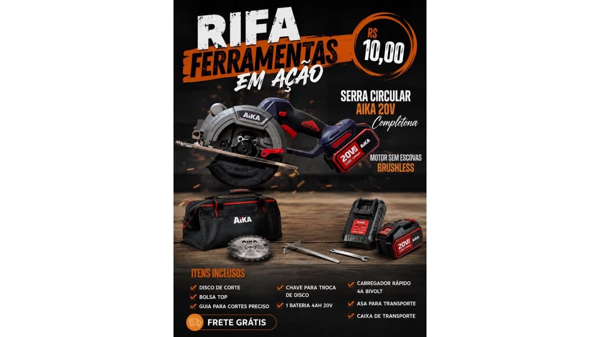 Serra circular AIKA 20V
