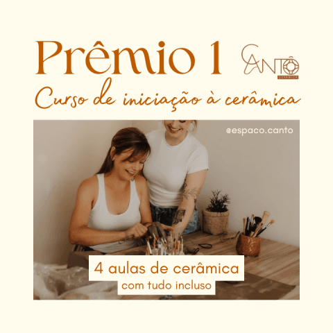 Curso de iniciação à cerâmica