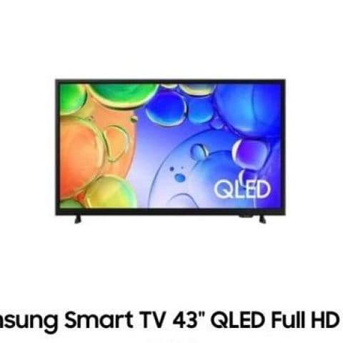 Samsung Smart TV 43” QLED Full HD