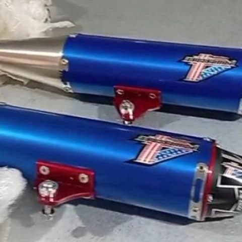 Escapamento Power core 4 kxf 450