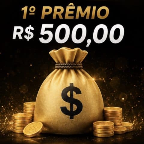 🥇 R$ 500,00