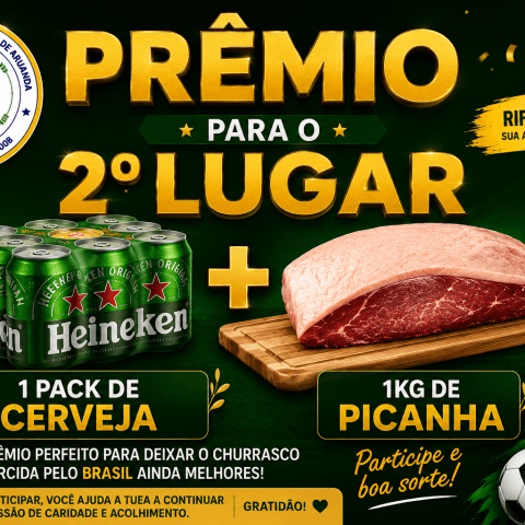 PRÊMIO DO 2º LUGAR 🍻