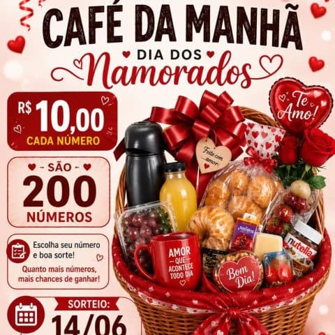CESTA DE CAFÉ DA MANHÃ
