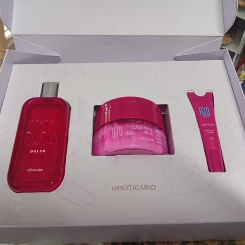 Kit Presente Egeo Dolce O Boticário no valor de 276.80 R$