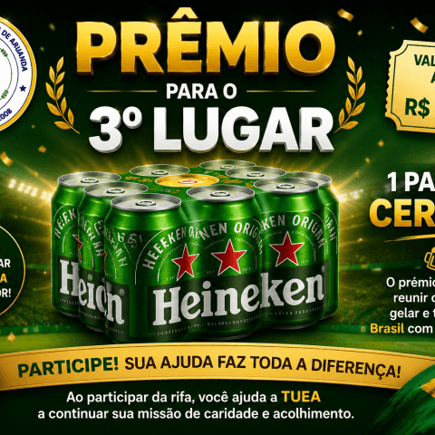 PRÊMIO DO 3º LUGAR 🍻