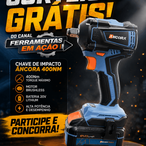 Chave De Impacto Ancora Tools 20v*