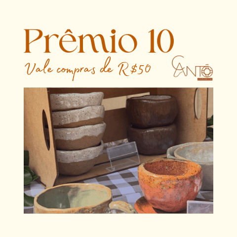Vale-compras de R$50 para usar em produtos ✨