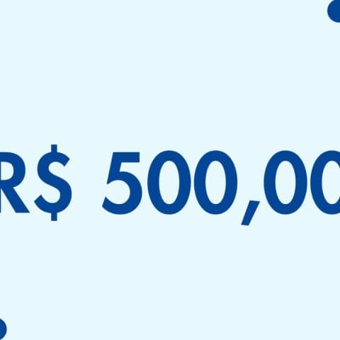 500,00 no Pix