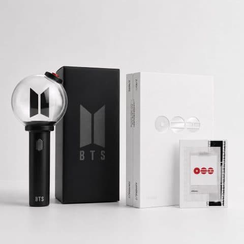 🏆 Kit BTS Oficial – ARMY Bomb Ver.4 + Álbum Oficial BTS